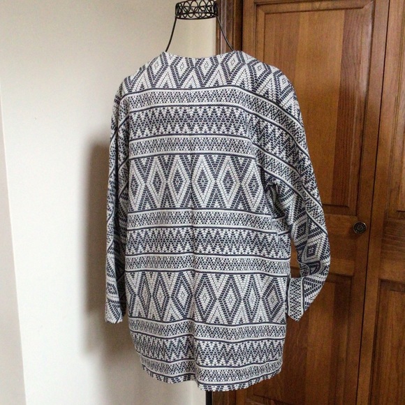 S. Oliver Cotton blend open front jacket, size 6, New - Picture 3 of 8